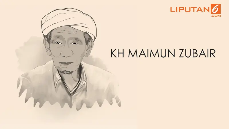 Banner infografis KH Maimun Zubair dalam Kenangan