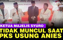 VIDEO: Ketua Majelis Syuro PKS Salim Segaf Tak Muncul Saat Usung Anies Capres