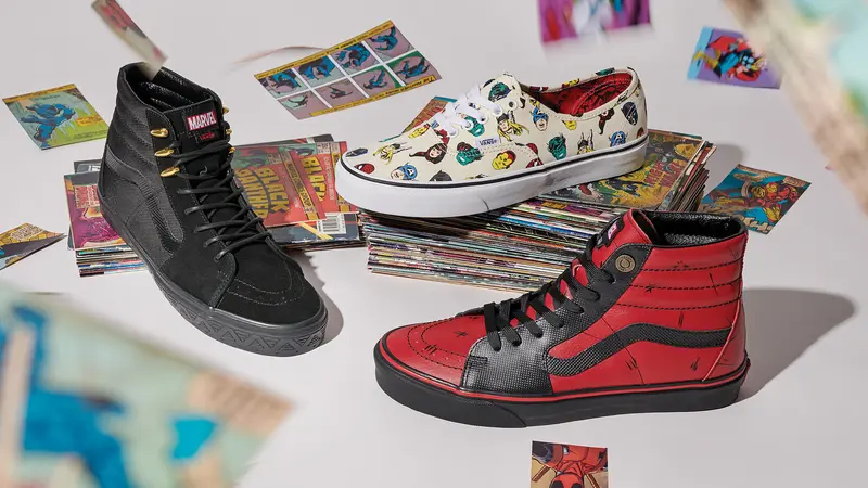 Sepatu vans marvel iron man hotsell