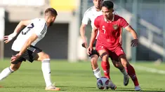 Timnas Indonesia kembali takluk 1-2 dari Timnas Libya dalam uji coba di Stadion Titanic Mardan, Antalya, Turki, pada Jumat (5/1/2024). (Dok PSSI)