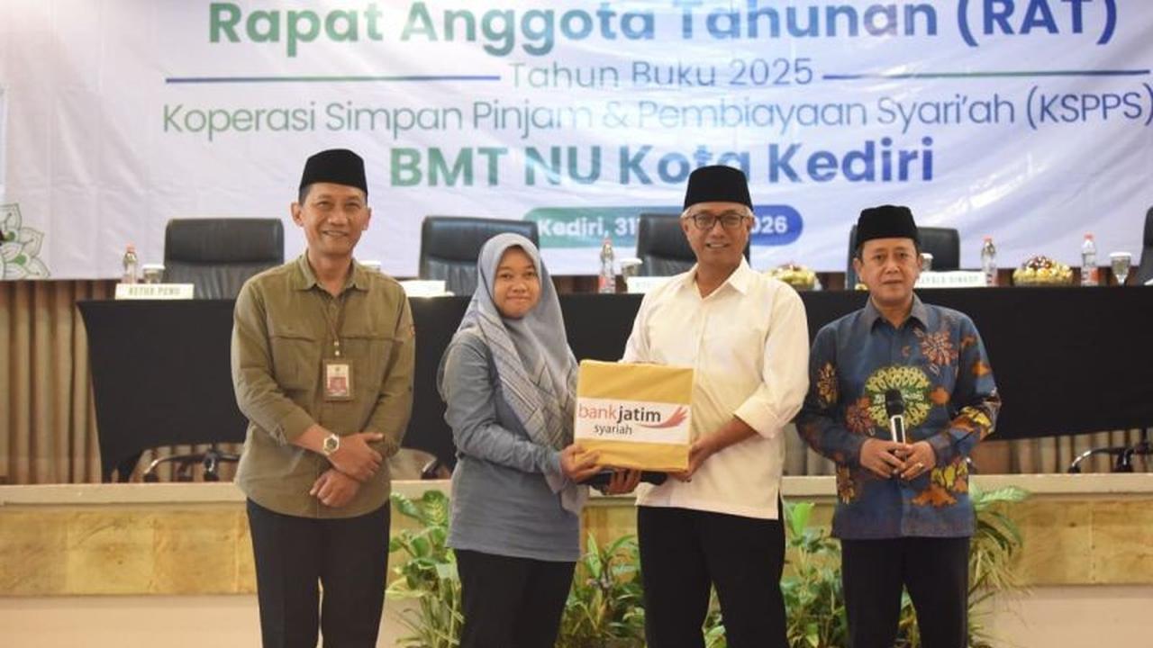 Koperasi Syariah Dorong Pertumbuhan Usaha Anggota dan UMKM di Kota Kediri