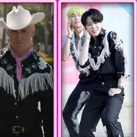 Ryan Gosling mengaku Jimin BTS lebih stylish dengan baju koboi (@barbiethemovie)