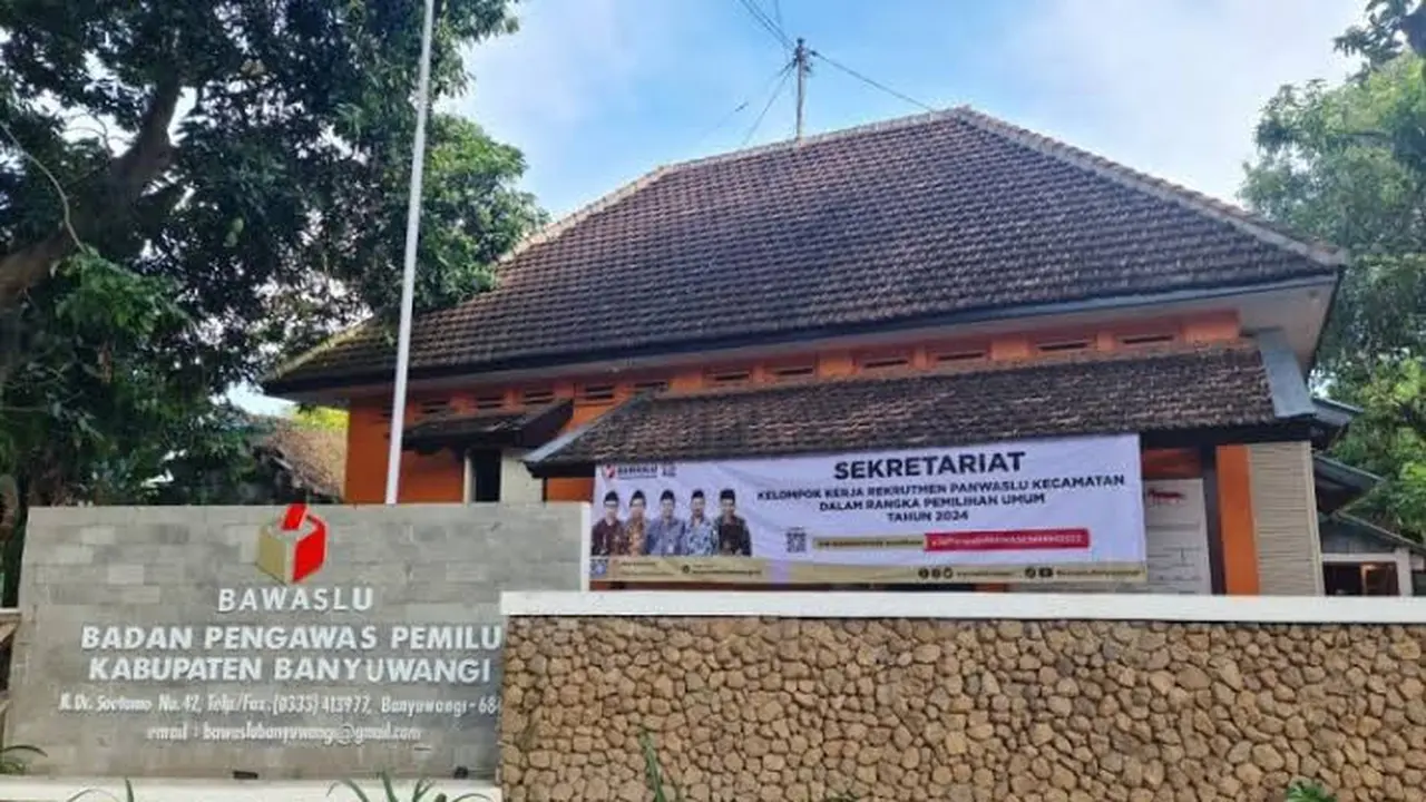 Kantor Bawaslu Kabupaten Banyuwangi (Istimewa)