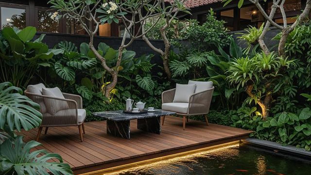 7 Inspirasi Halaman Belakang Rumah Kecil Tapi Mewah untuk Pelihara Ikan Mas Koki