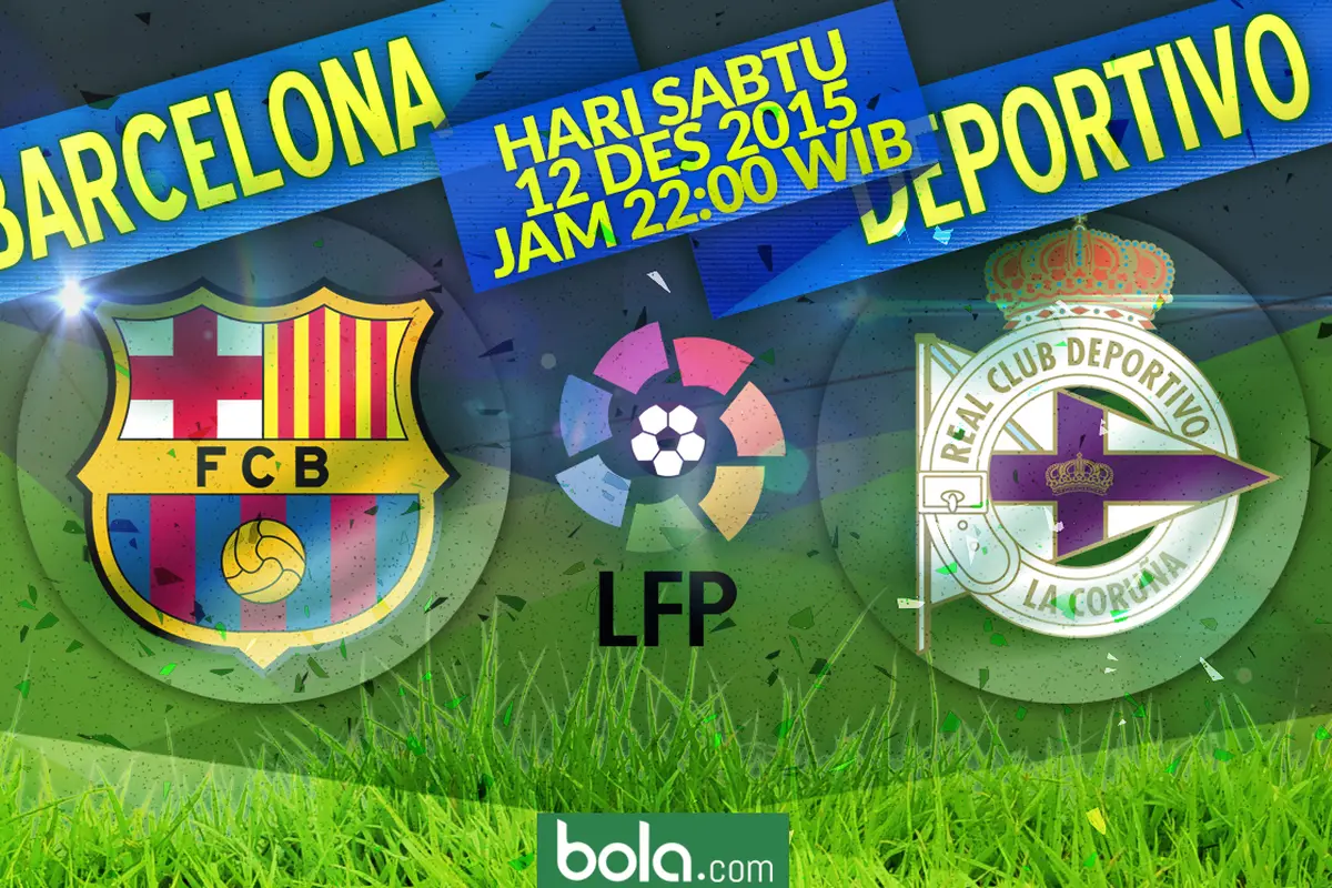 Barcelona vs Deportivo La Coruna (Bola.com/Samsul Hadi)