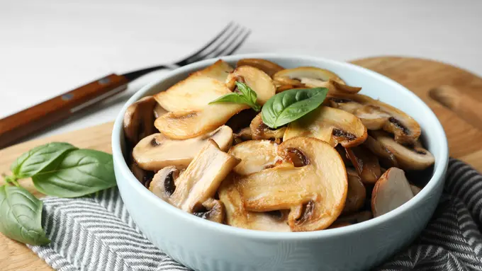 resep tumis jamur wijen rendah lemak