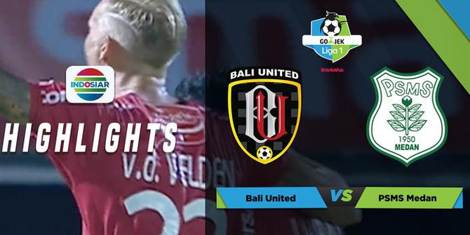 VIDEO: Highlights Liga 1 2018, Bali United Vs PSMS 1-0