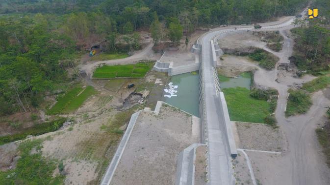 Kementerian PUPR menyelesaikan pembangunan Sabo Dam Kali Woro di Kabupaten Klaten, Jawa Tengah. Dok PUPR
