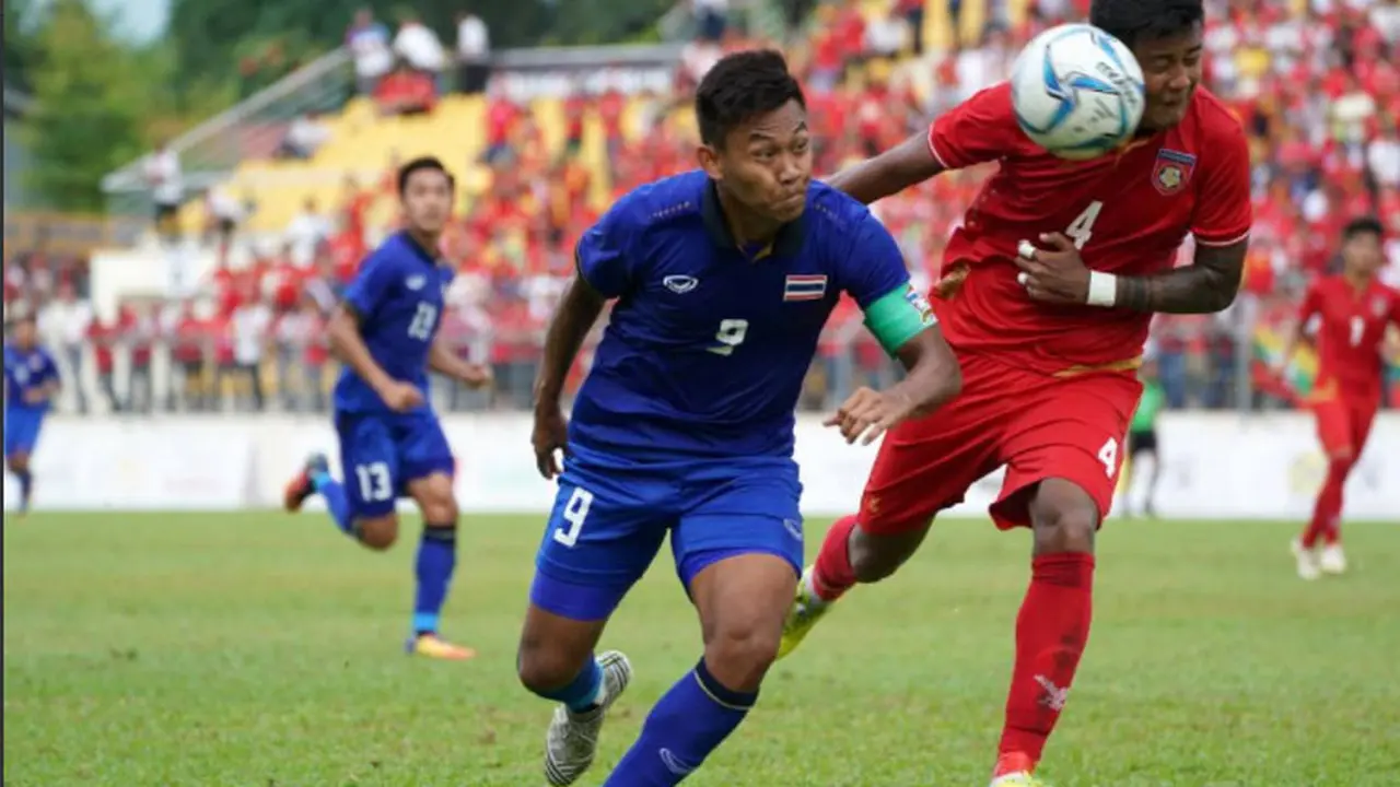 Timnas Thailand U-22 vs Timnas Myanmar U-22