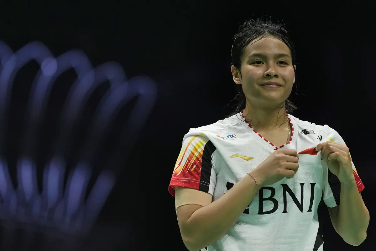 Foto: Jadi Runner-up Grup C setelah Kalah dari Jepang, Gregoria Mariska Tunjung Dkk Tantang Thailand pada Perempatfinal Piala Uber 2024