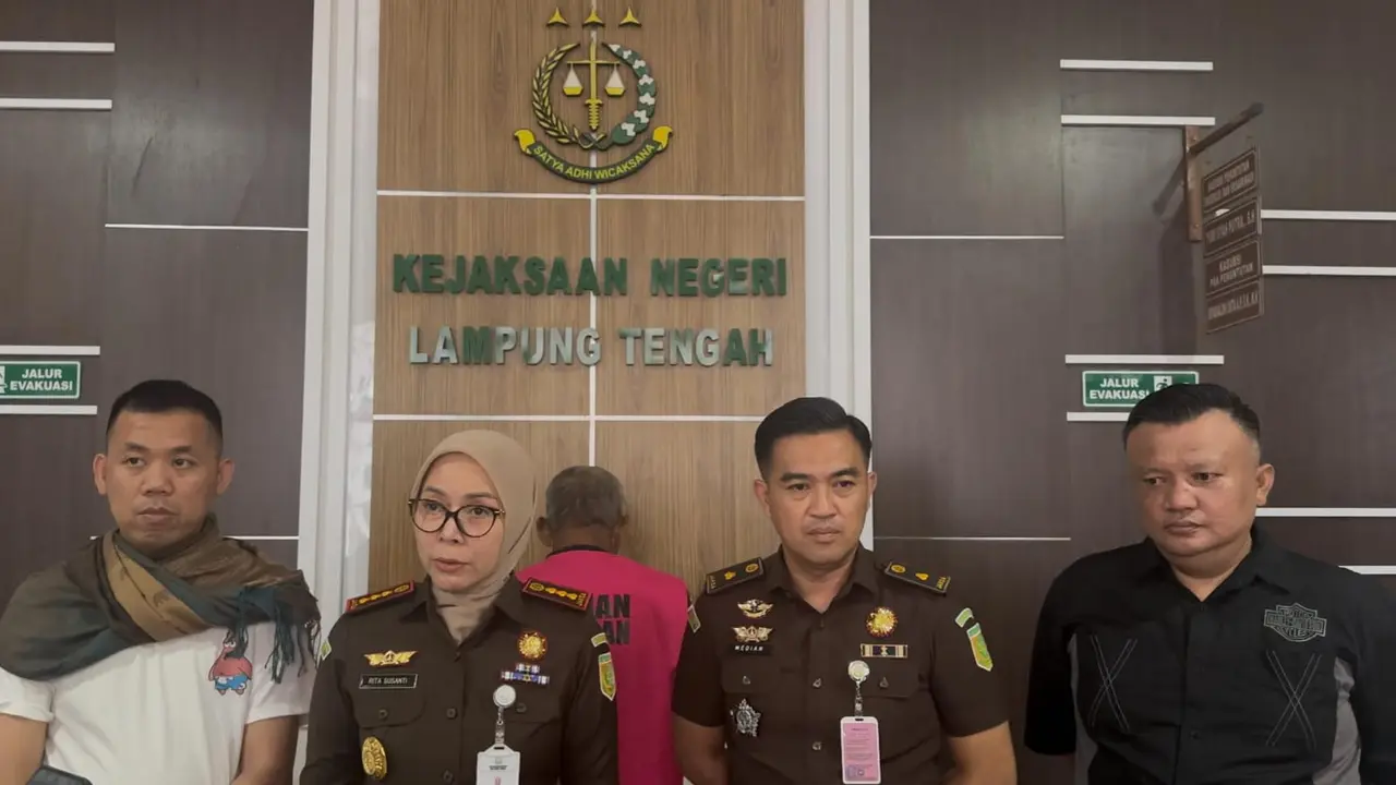 Koruptor di Lampung diringkus usai sembunyi di hutan. (Istimewa)