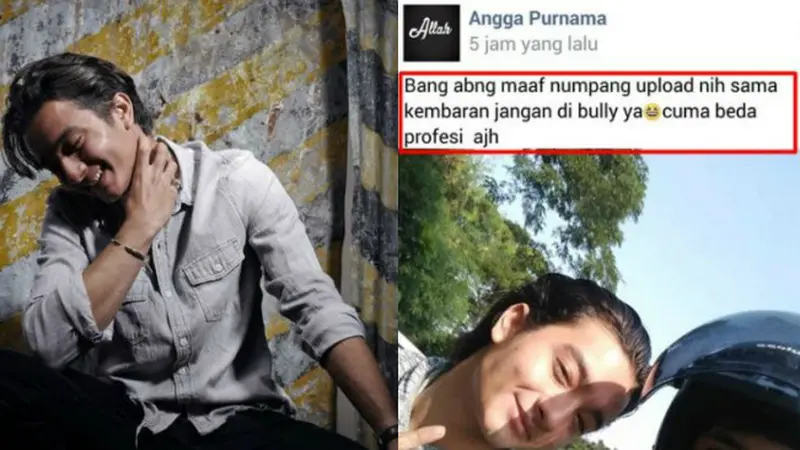 Banyak warganet yang beranggapan bahwa driver ojol tersebut malah terlihat lebih ganteng daripada Bryan Domani.