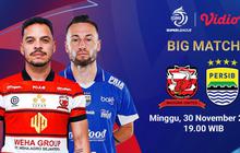 Saksikan Live Streaming BRI Super League: Madura United vs Persib, Eksklusif di Vidio