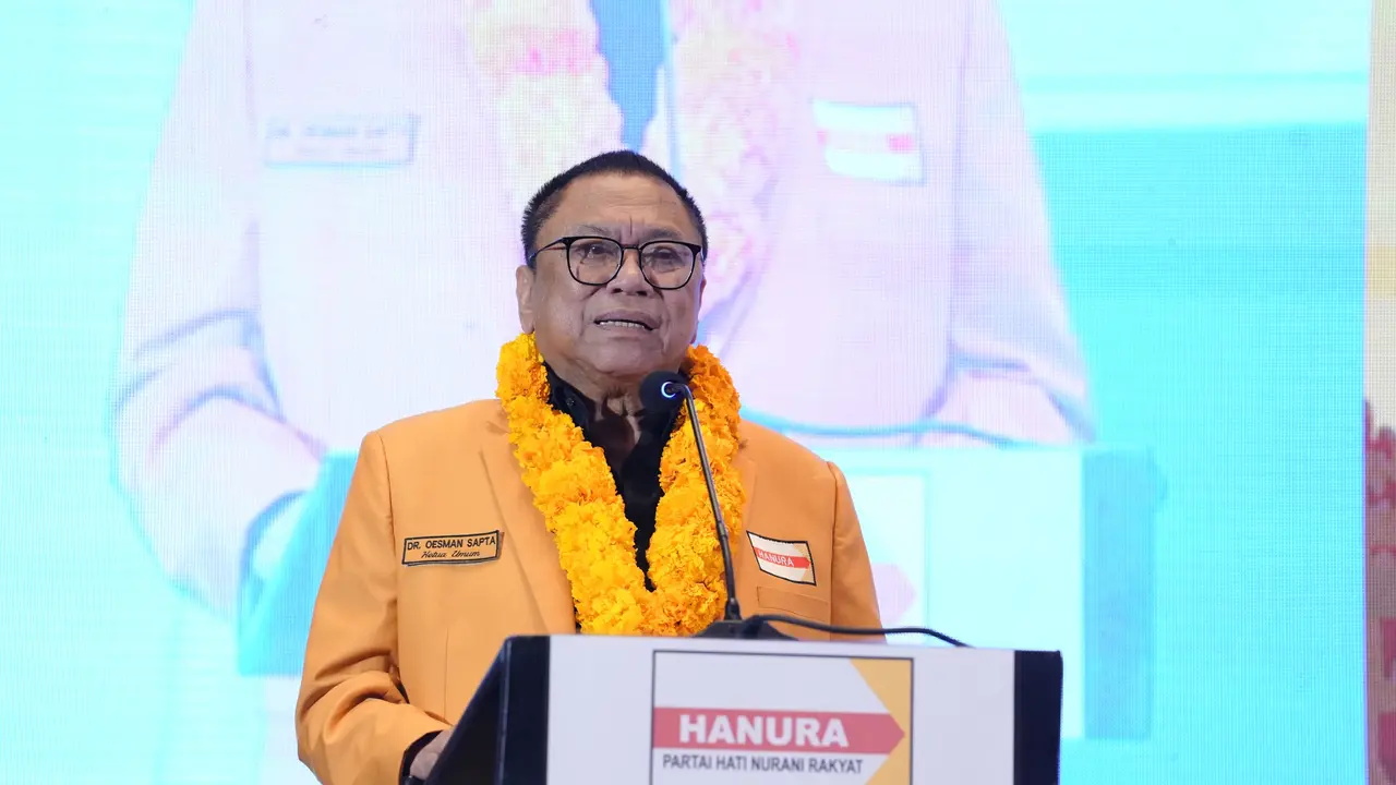 Ketua Umum Dewan Pimpinan Pusat (DPP) Partai Hanura Oesman Sapta menghadiri langsung sekaligus membuka Musyawarah Daerah (Musda) IV Hanura Provinsi Bali.
