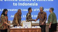 Penyerahan Obat Baru COVID-19 Paxlovid di Kementerian Kesehatan. Dok. Kemenkes