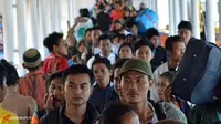 Pelabuhan Bakauheni Dipadati Pemudik