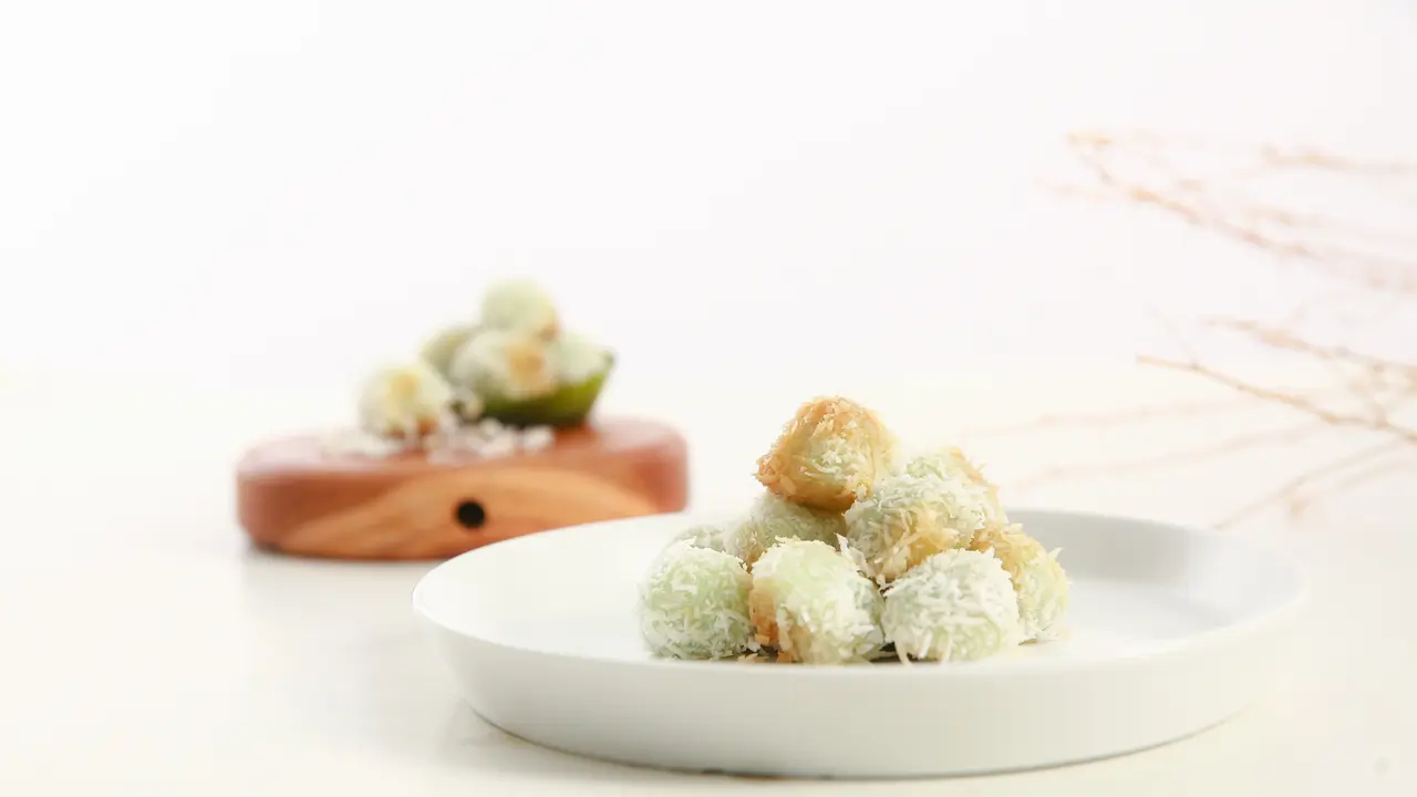 resep klepon pandan