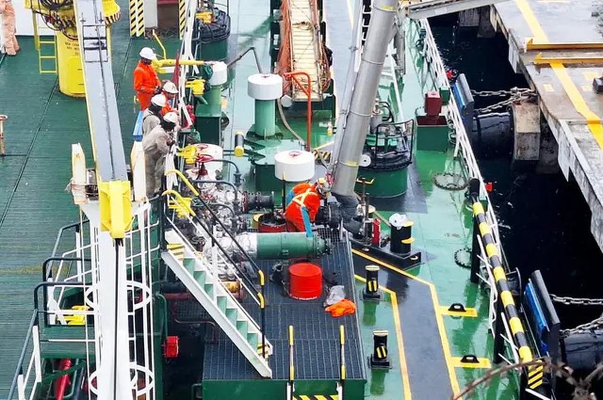 Cerita Kapal Pengangkut Minyak Gamsunoro, Arungi Samudera Menuju Terusan Panama