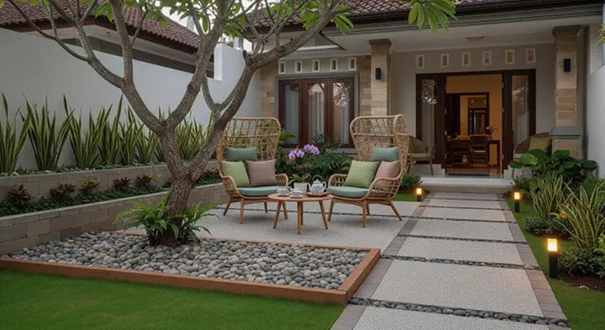 8 Ide Halaman Depan Rumah yang Mudah Dirawat oleh Lansia, Beri Kenyamanan di Keseharian