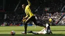 Pemain Watford, Odion Ighalo tampil apik bersama timnya sehingga dia masuk dalam jajaran pemain dengan indeks performa terbaik Liga Inggris, Odion mendapat poin 636 dan berapa pada urutan ke-7.(Action Images via Reuters/Andrew Boyers)