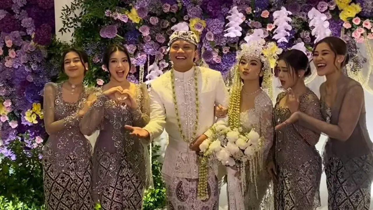 Gaya 3 Diva Idol Tiara Andini, Keisya Levronka, dan Ziva Magnolya Jadi Bridesmaid Pernikahan Mahalini & Rizky Febian