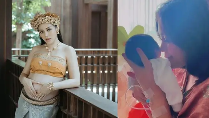 Momen Jessica Iskandar dan putri pertamanya (credit: instagram/inijedar)