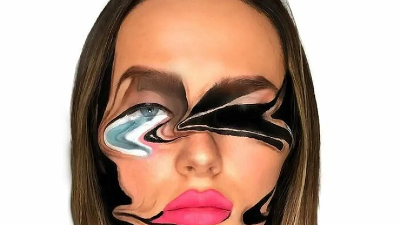 10 Kreasi Ilusi Makeup Wanita Ini Bikin Takjub