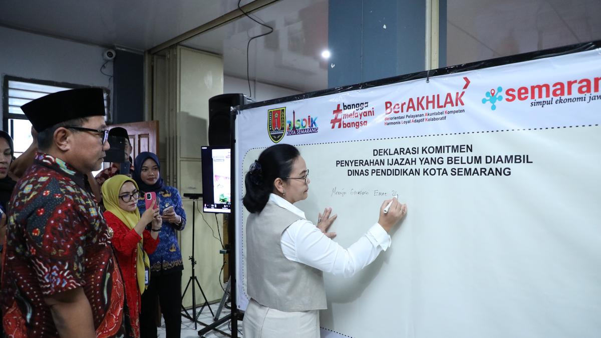 Wali Kota Semarang Dorong Sekolah Swasta Serahkan Ijazah Siswa yang Tertahan