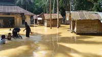 Plt. Kepala Pusat Data Informasi dan Komunikasi Kebencanaan BNPB Abdul Muhari mengatakan, banjir yang melanda sejumlah kecamatan di Kabupaten Dharmasraya, Provinsi Sumatera Barat, sudah berangsur surut.