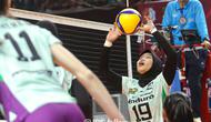 Manajemen Jakarta Pertamina Enduro menegaskan informasi tentang pemecatan kapten tim Tisya Amallya Putri tidak benar atau hoaks. (foto: jpevolley)