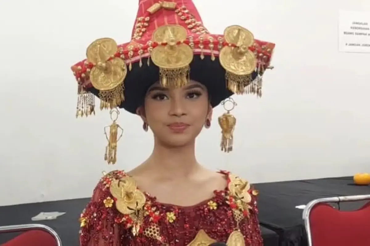 Lyodra Ginting saat Misa Akbar di GBK.