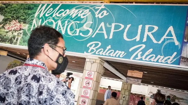 Sandiaga Uno Meninjau Kesiapan Travel Bubble di Kepulauan Riau