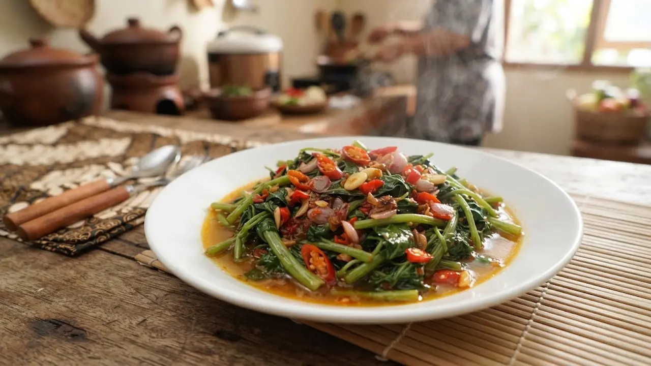 Resep Tumis Selada Air Pedas