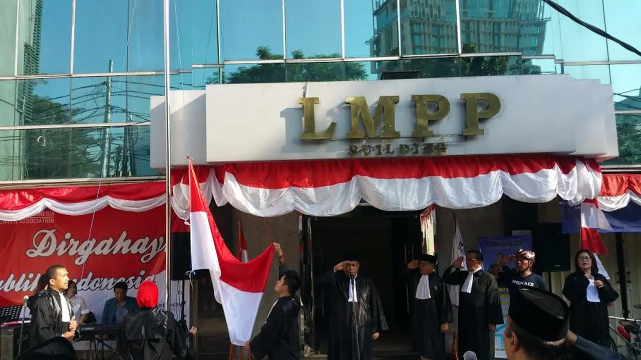 Peradi gelar upacara bendera peringati HUT ke-71 RI