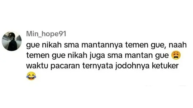 10 Curhatan Netizen saat Bertemu Jodoh Ini Plot Twist Banget