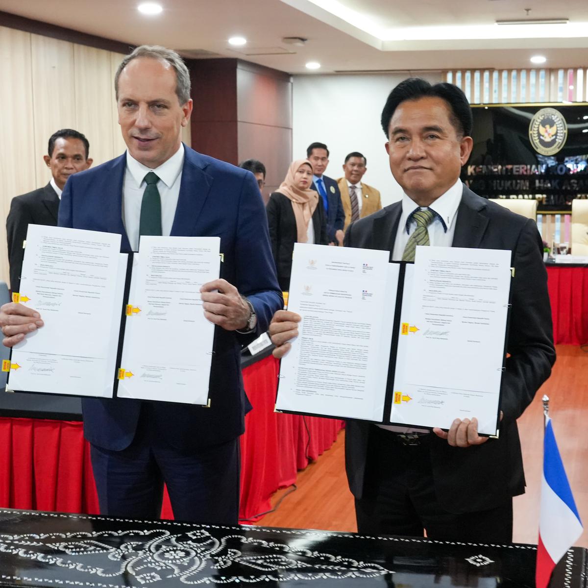 perjanjian indonesia dan prancis pulangkan terpidana mati kasus narkoba Serge Atlaoui