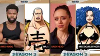 Produksi One Piece Season 3 Tancap Gas, Pemeran Mr. 1 dan Miss Doublefinger Diumumkan