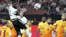 pertandingan grup J Kualifikasi Piala Dunia 2022 di stadion Mercedes-Benz Arena di Stuttgart, Jerman, Senin (6/9/2021). Dengan kemenangan ini Jerman berada di puncak klasemen dengan poin 12. (AP Photo/Matthias Schrader)