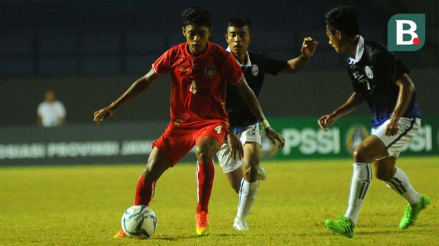 Timnas Myanmar U-19 vs Timnas Kamboja U-19