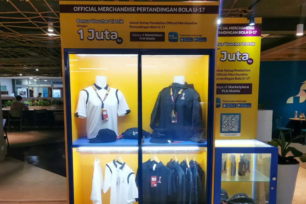 PLN Bagikan Official Merchandise Piala Dunia U-17, Cukup Bayar Listrik Minimal Rp100 Ribu!