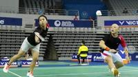 Ganda campuran Indonesia, Yehezkiel Fritz Mainaky/Lyanny Alessandra Mainaky, tersingkir pada babak pertama turnamen bulutangkis Korea Terbuka Super Series 2016 di Seongnam Indoor Stadium, Seoul, Korea Selatan, Selasa (27/9/2016). (PBSI)