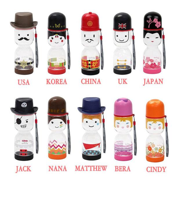 10 koleksi botol dengan desain serta karakter internasional yang lucu |copyright by LOCK&amp;LOCK