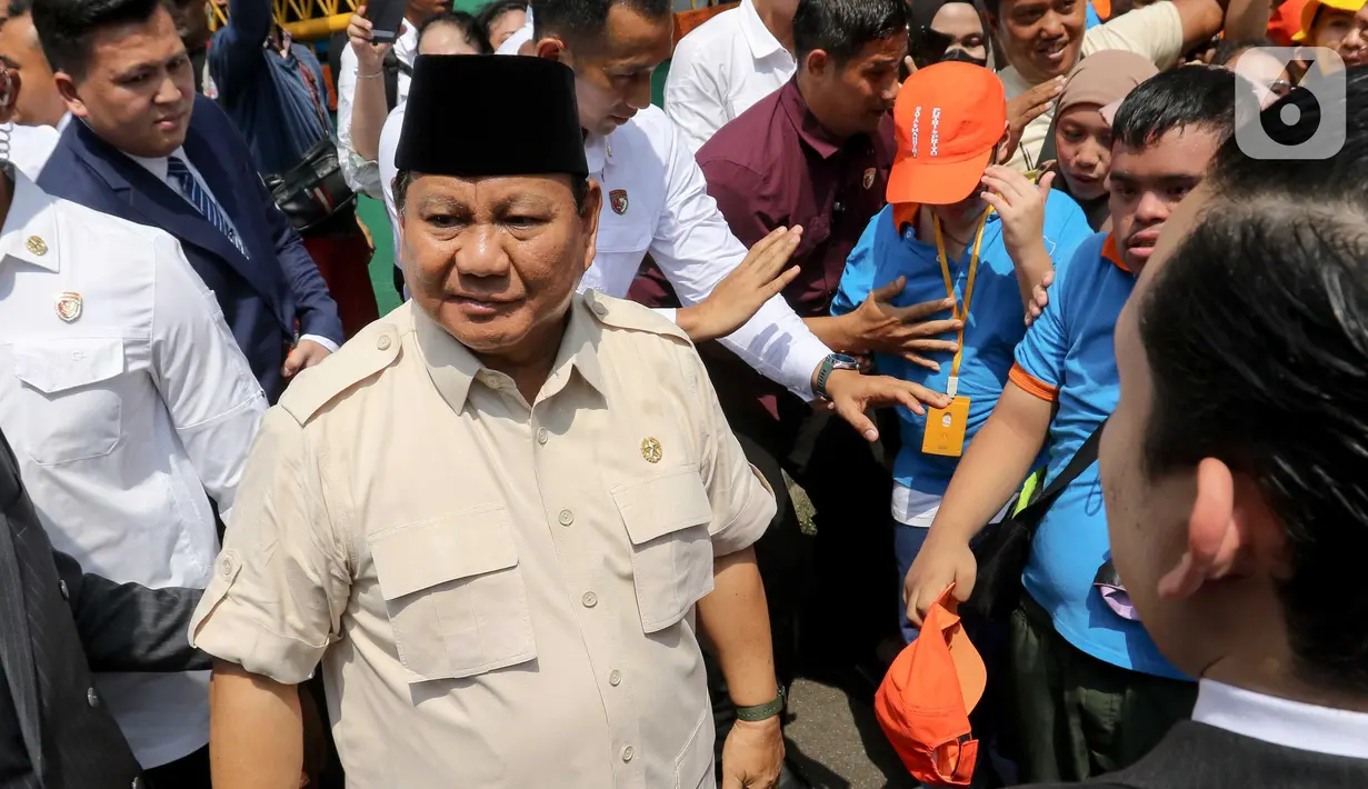 Sebelumnya, Presiden Prabowo Subianto bersama pendiri Microsoft dan filantropis Bill Gates meninjau langsung pelaksanaan Program Makan Bergizi Gratis (MBG) di Sekolah Dasar Negeri (SDN) Jati 03, Jakarta. (Liputan6.com/Herman Zakharia)