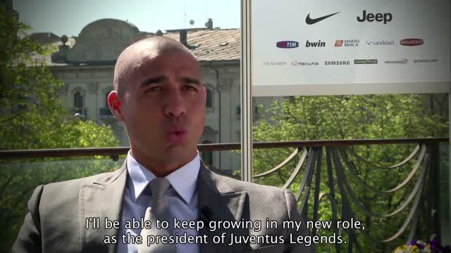 Trezeguet Presidente delle Juventus Legends - Trezeguet becomes Juventus Legends president 