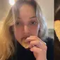 Viral Cara Bule Goreng Tempe Buat Camilan Ini Jadi Sorotan Netizen Indonesia (sumber: TikTok @amandabarrosz)