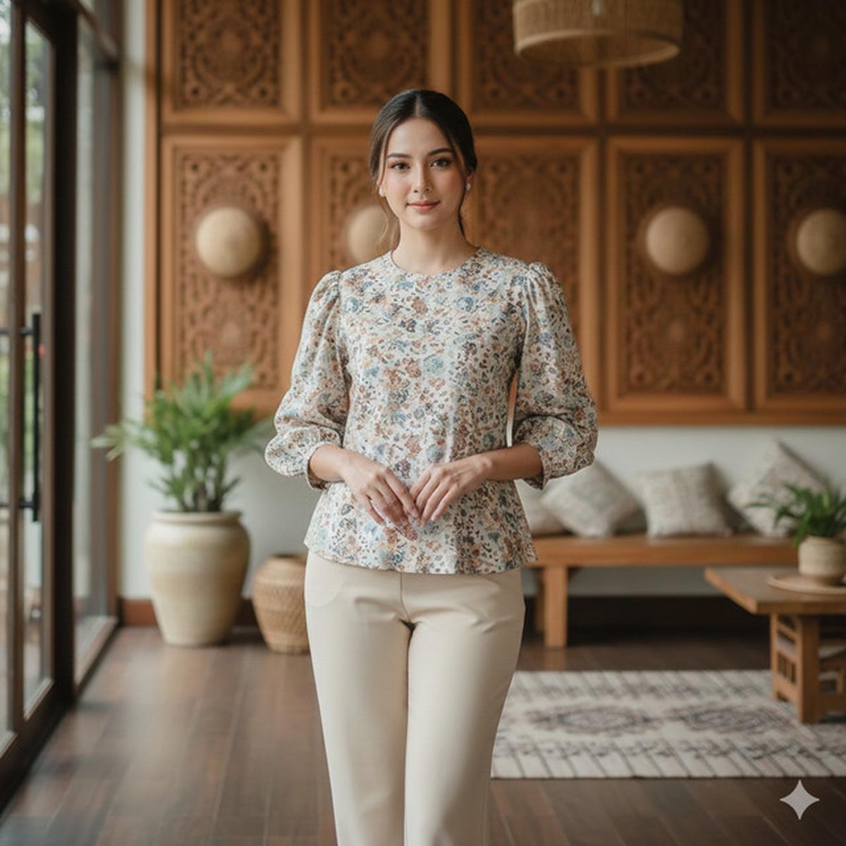 9 Model Atasan Batik Etnik Terbaru 2026, Kombinasi Tradisional dan Modern yang Stylish