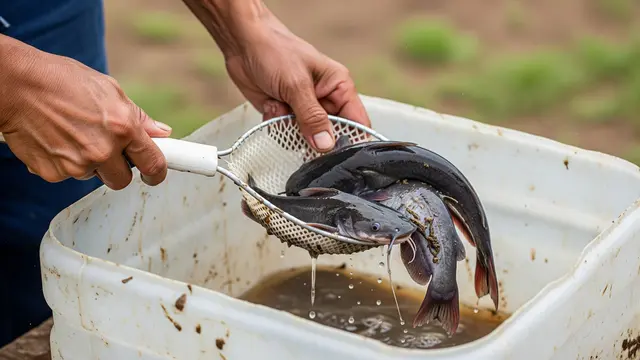 Kolam Ternak Lele dari Galon Bekas