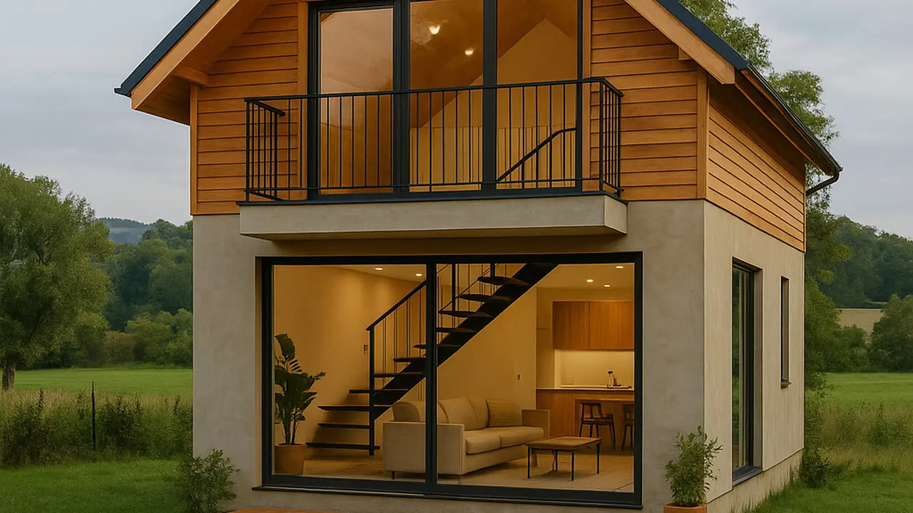 Inspirasi Rumah Mezzanine di Kampung