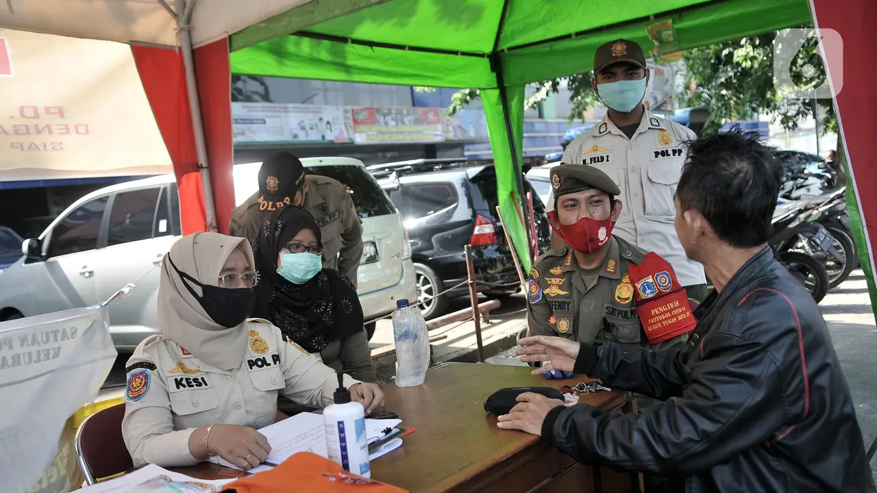 Sanksi Pelanggar PSBB