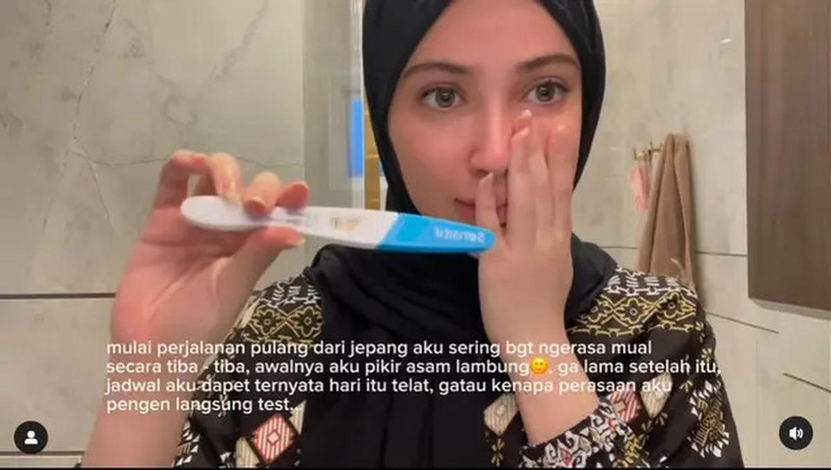 6 Potret Miskah Kakak Ipar Fadil Jaidi Hamil Anak Pertama, Kejutan Manis Bagi Yislam